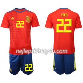 Fotbalový Dres Španělsko ISCO 22 Dětské Domácí 2019